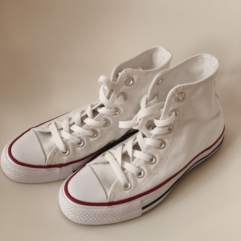 White high top converse
